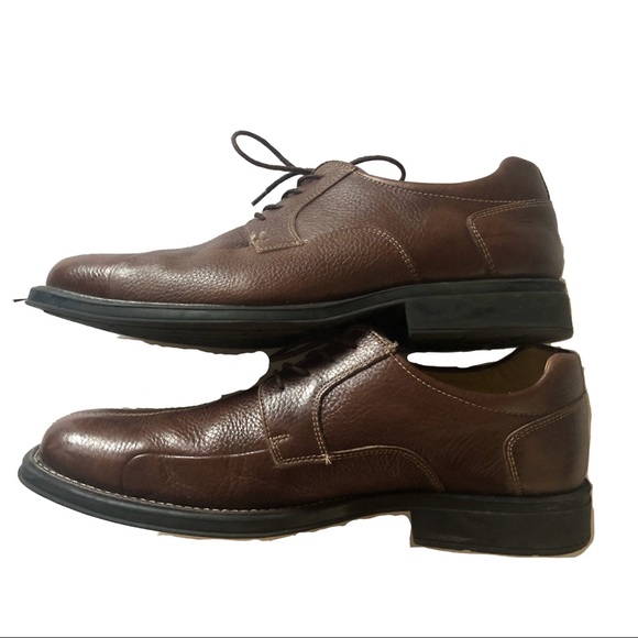 Belvedere Bay Bridge Brown Oxford Dress Shoes 14D - Picture 4 of 7